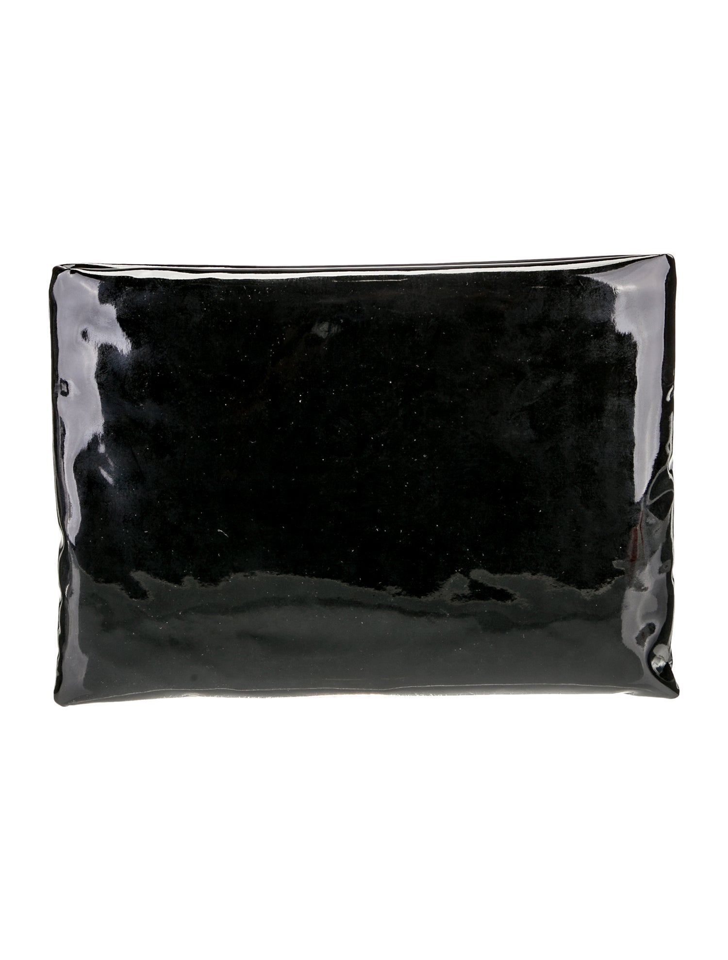 Saint Laurent Patent Leather Puffy Pouch Large 2023
